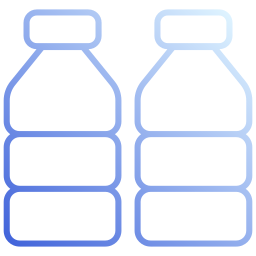 botella de plástico icono