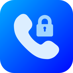 Lock phone icon