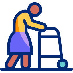 anciana icono