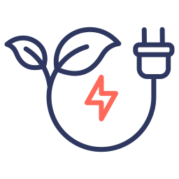 energía verde icono