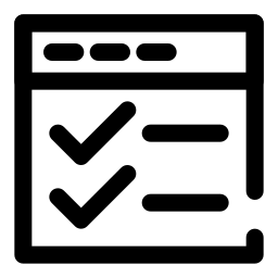 auditoría de sitios web icono
