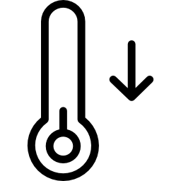 termómetro icono