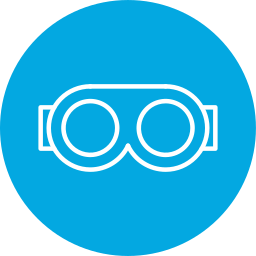 Ski goggles icon