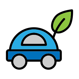 coche ecológico icono