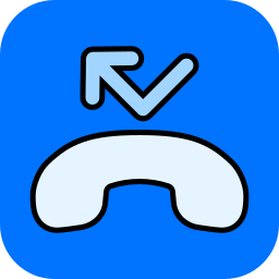 llamada perdida icono