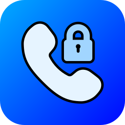 Lock phone icon