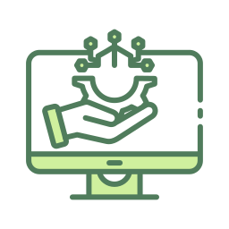 Digital transformation icon