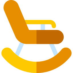 Rocking chair icon