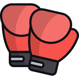 guantes de boxeo icono