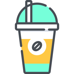 Iced coffee icon