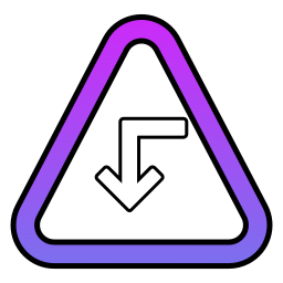 rechazar icono