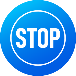 detener icono