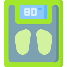 Weight scale icon