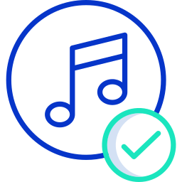 Music note icon