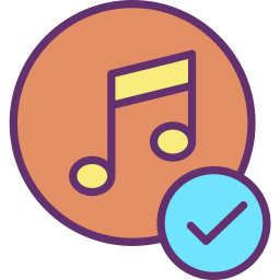 Music note icon