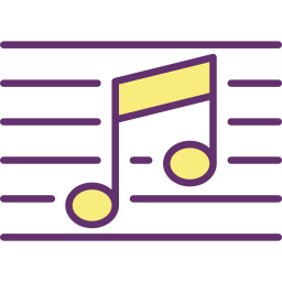 Music note icon