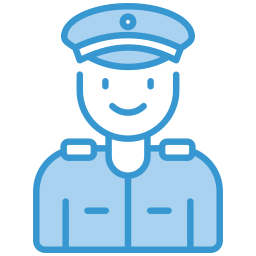 poliziotto icona