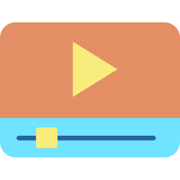 Reproductor multimedia icono