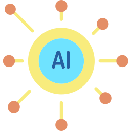 Inteligencia artificial icono