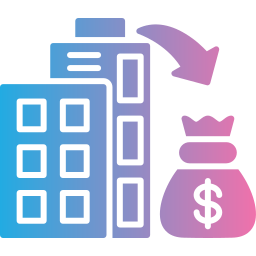 inversión en el mercado icono