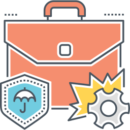 seguro de negocios icono