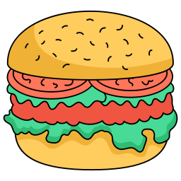 hamburguesa icono
