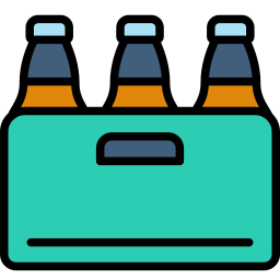botella de cerveza icono