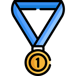 Gold medal icon