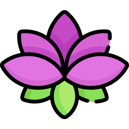 Flor de lotus Ícone