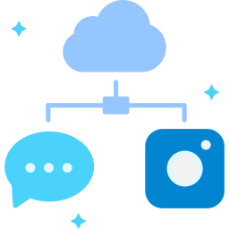 Cloud storage icon