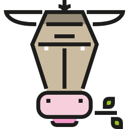 vaca icono