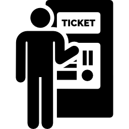distributeur de tickets Icône