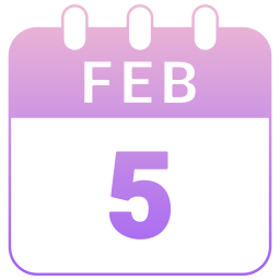 5 de febrero icono