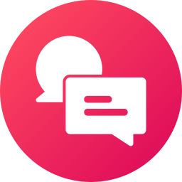 Chat bubble icon