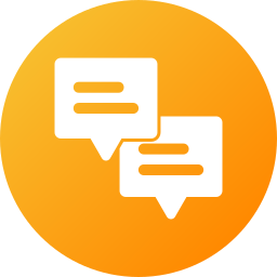 Chat bubble icon