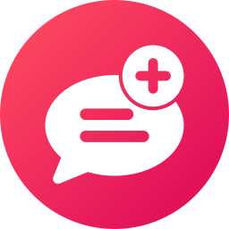 Chat bubble icon