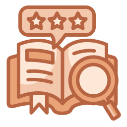literaturische rezension icon