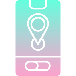 seguimiento de ubicación icono