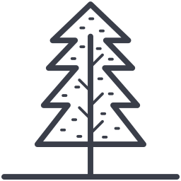 Pine tree icon