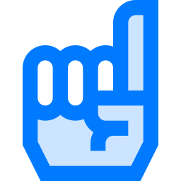 Foam hand icon