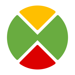gráfico circular icono