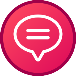 Chat bubble icon