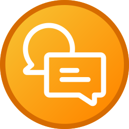 Chat bubble icon