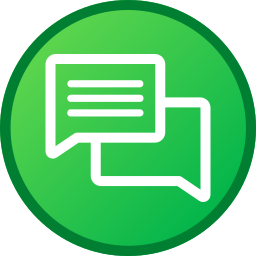 Chat bubble icon