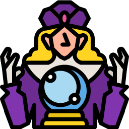 Fortune teller icon