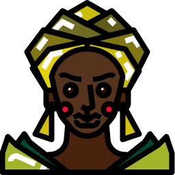 africano icona