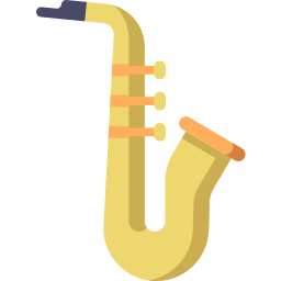Saxófono icono