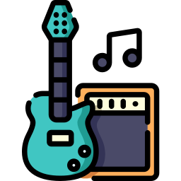 Electric guitar icon