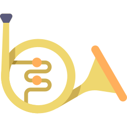 French horn icon