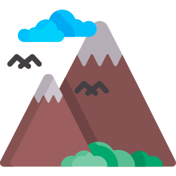 Montañas icono